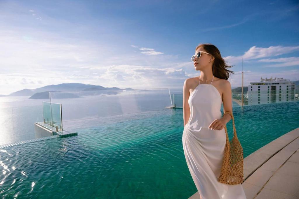 Panorama Nha Trang Central Condotel Bagian luar foto
